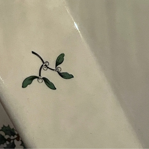 Spode Made in England Star-Shaped Christmas Tree Vase S3324-A1 Back Approx 6.75" - Picture 13 of 16